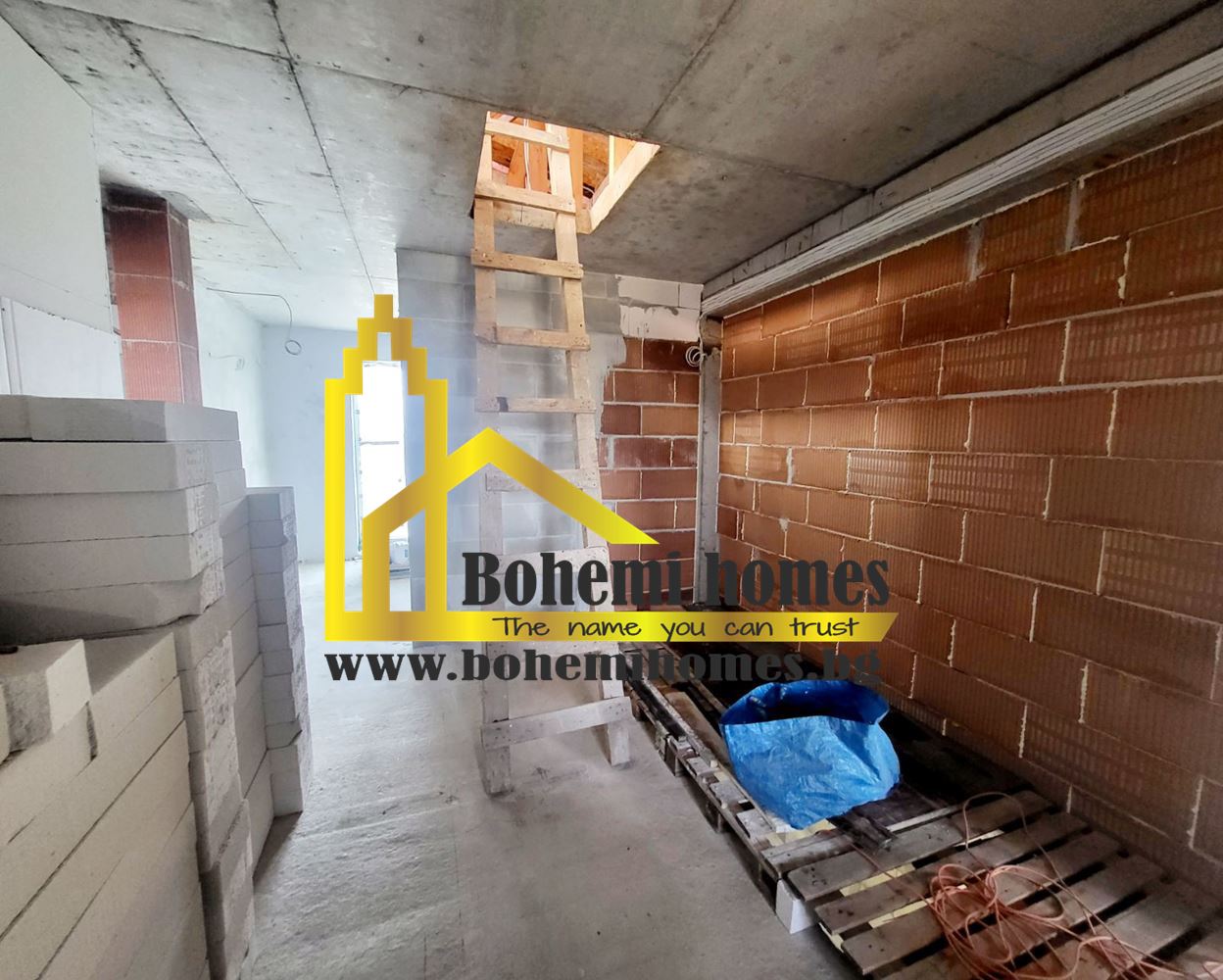 Продажба на нова двуетажна къща с двор до Гребна База в район Запад | Пловдив - 0