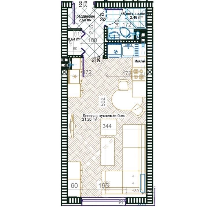 Нов Едностаен Апартамент с Акт 14 в Смирненски | Пловдив - 0