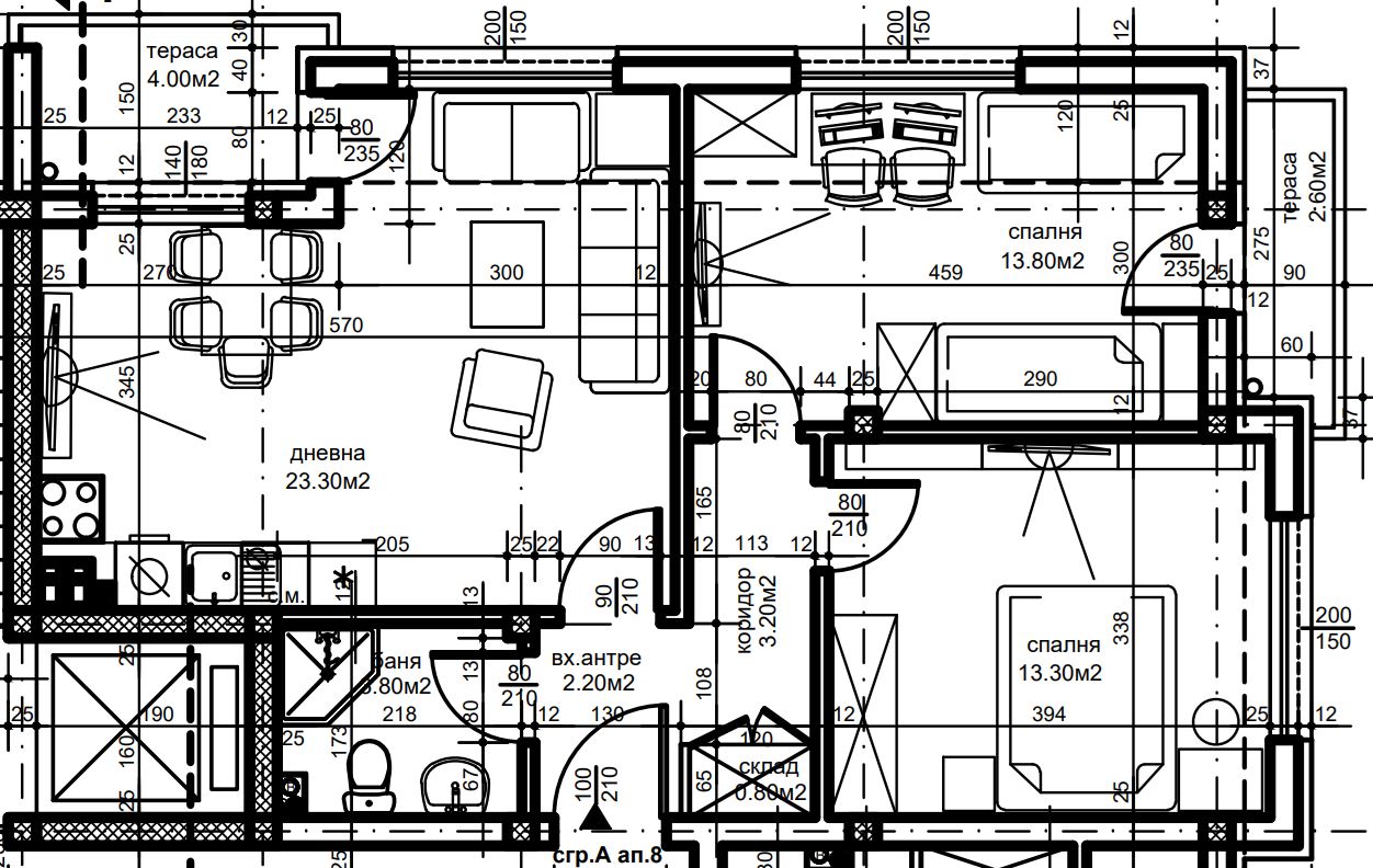 1080 €/кв.м. Продажба на НОВИ Двустайни и Тристайни Апартаменти в Беломорски | Пловдив - 0