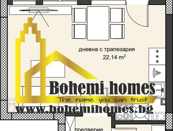 1300 € / кв. м. Продажба на Двустайни и Тристайни Апартаменти в Пловдив - 0