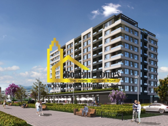 Цени от 1250 € / кв. м. Продажба на Двустайни и Тристайни Апартаменти в Луксозна Сграда в Смирненски | Пловдив - 0