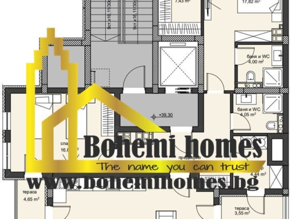 1300 € / кв. м. Продажба на Двустайни и Тристайни Апартаменти в Пловдив - 0