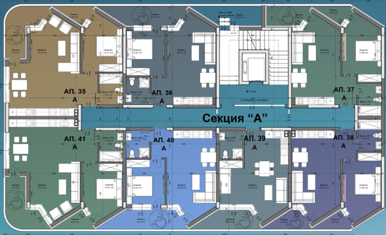 Двустайни и Тристайни Апартаменти Ново Строителство в Смирненски, Пловдив