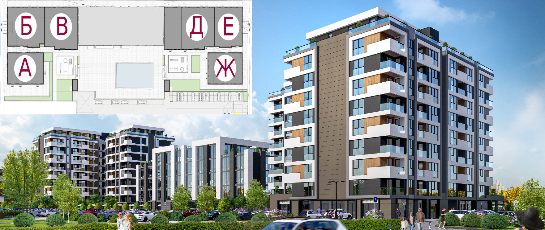 Продажба на апартаменти ново строителство в Тракия, Пловдив