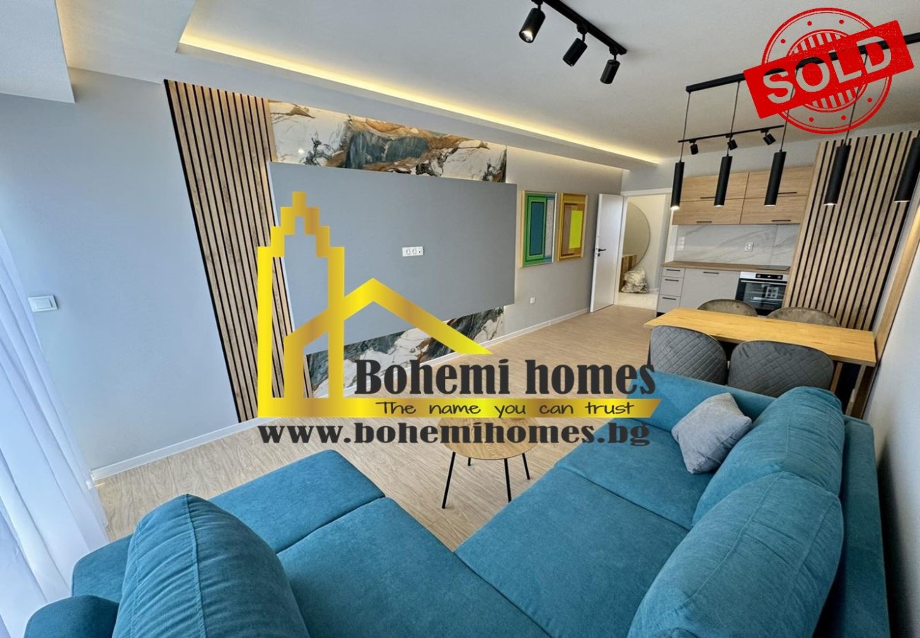 Продажба на обзаведен двустаен апартамент в Кършияка Ново строителство