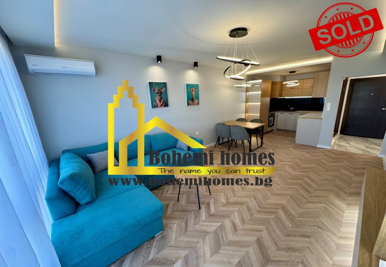 Продажба на обзаведен двустаен апартамент в Смирненски Ново строителство