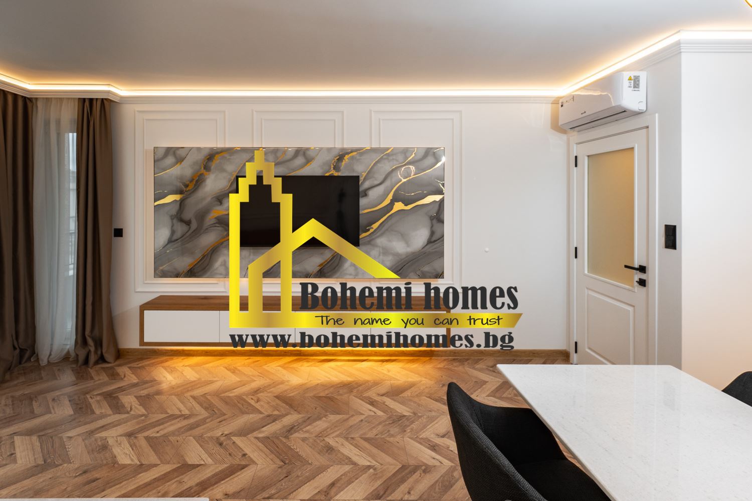 Чисто Нов Дизайнерски Обзаведен Двустаен Апартамент в Южен | Пловдив - 0