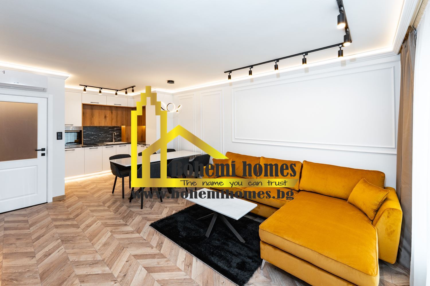 Чисто Нов Дизайнерски Обзаведен Двустаен Апартамент в Южен | Пловдив - 0