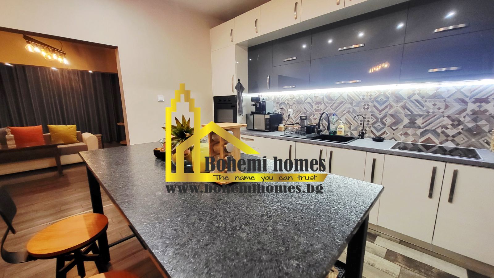 Обзаведен Тристаен Апартамент в Изцяло Саниран Блок в Кючука | Пловдив - 0