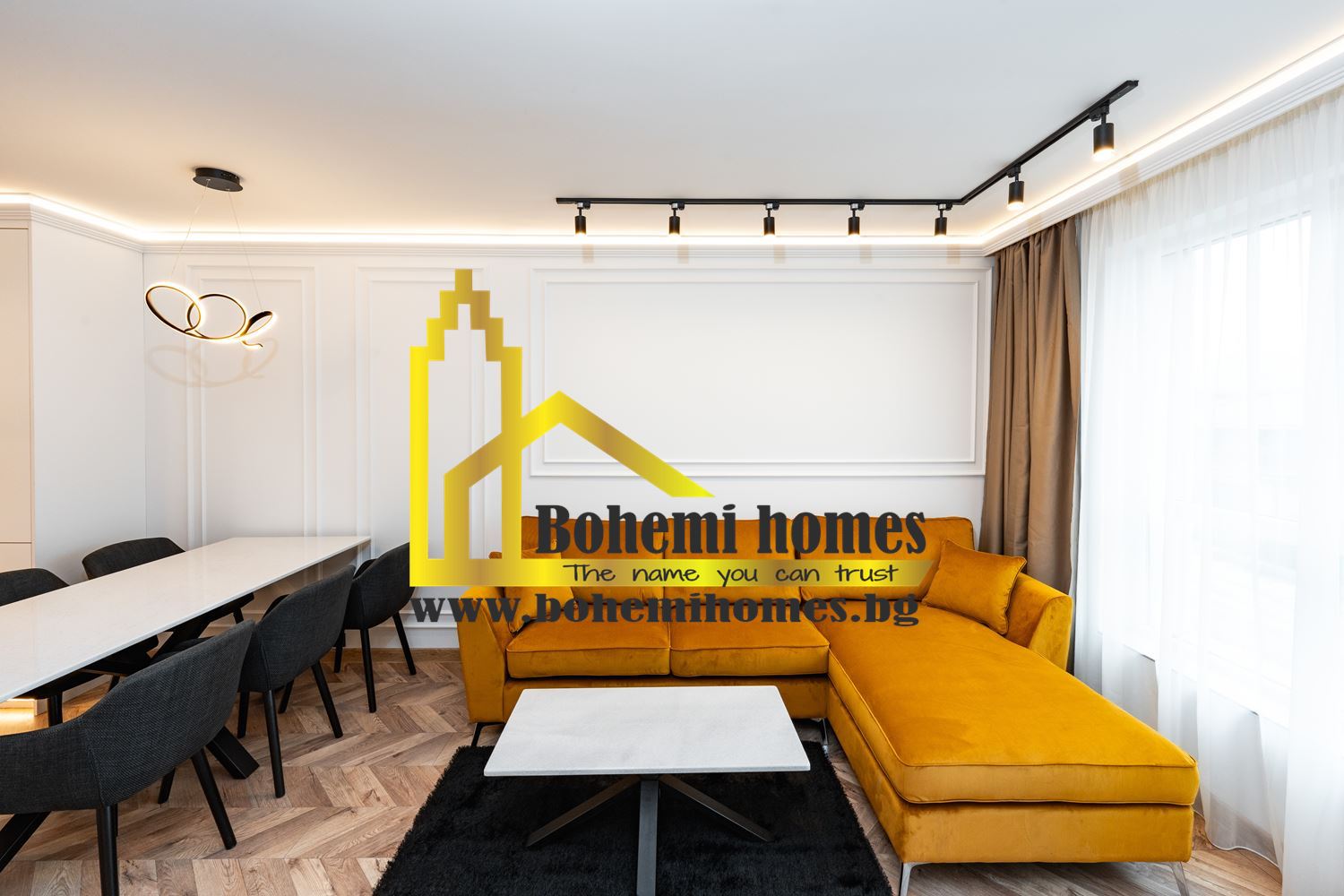 Чисто Нов Дизайнерски Обзаведен Двустаен Апартамент в Южен | Пловдив - 0