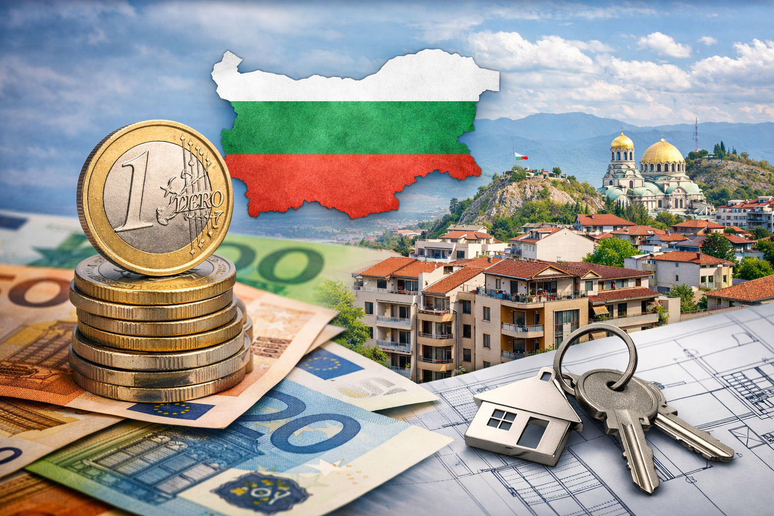 Еврото и пазарът на недвижими имоти в България