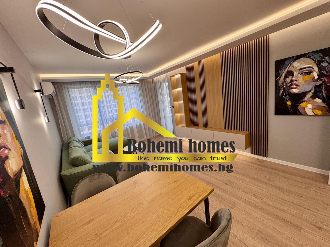 Чисто Нов Обзаведен Двустаен Апартамент в Луксозна Нова сграда в Смирненски | Пловдив - 0