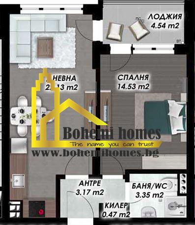 Продава Двустаен Апартамент до Панаира | Пловдив - 0