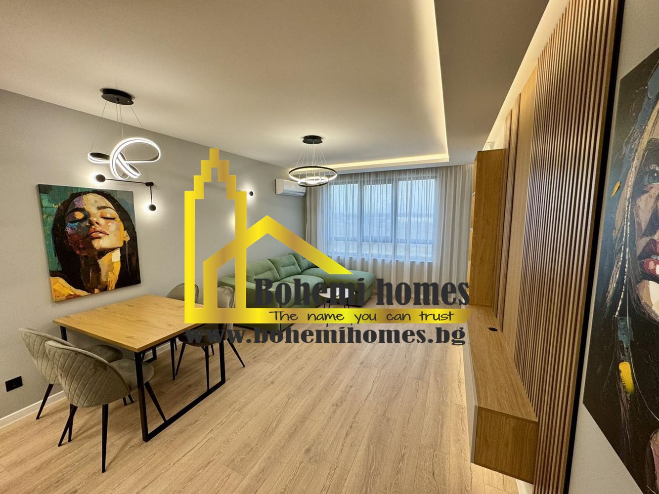 Чисто Нов Обзаведен Двустаен Апартамент в Луксозна Нова сграда в Смирненски | Пловдив - 0