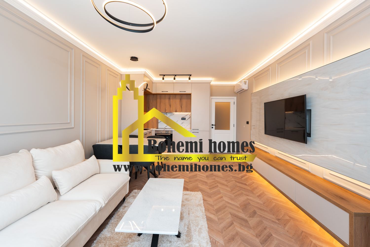 Чисто Нов Обзаведен Двустаен Апартамент в Кючука | Пловдив - 0