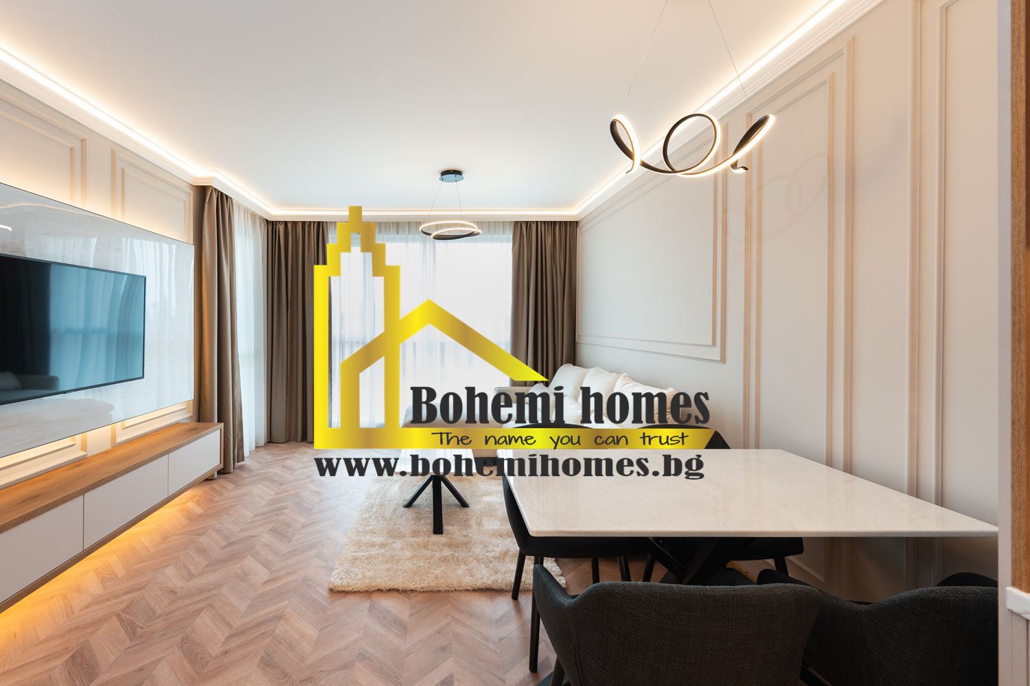 Чисто Нов Обзаведен Двустаен Апартамент в Кючука | Пловдив - 0