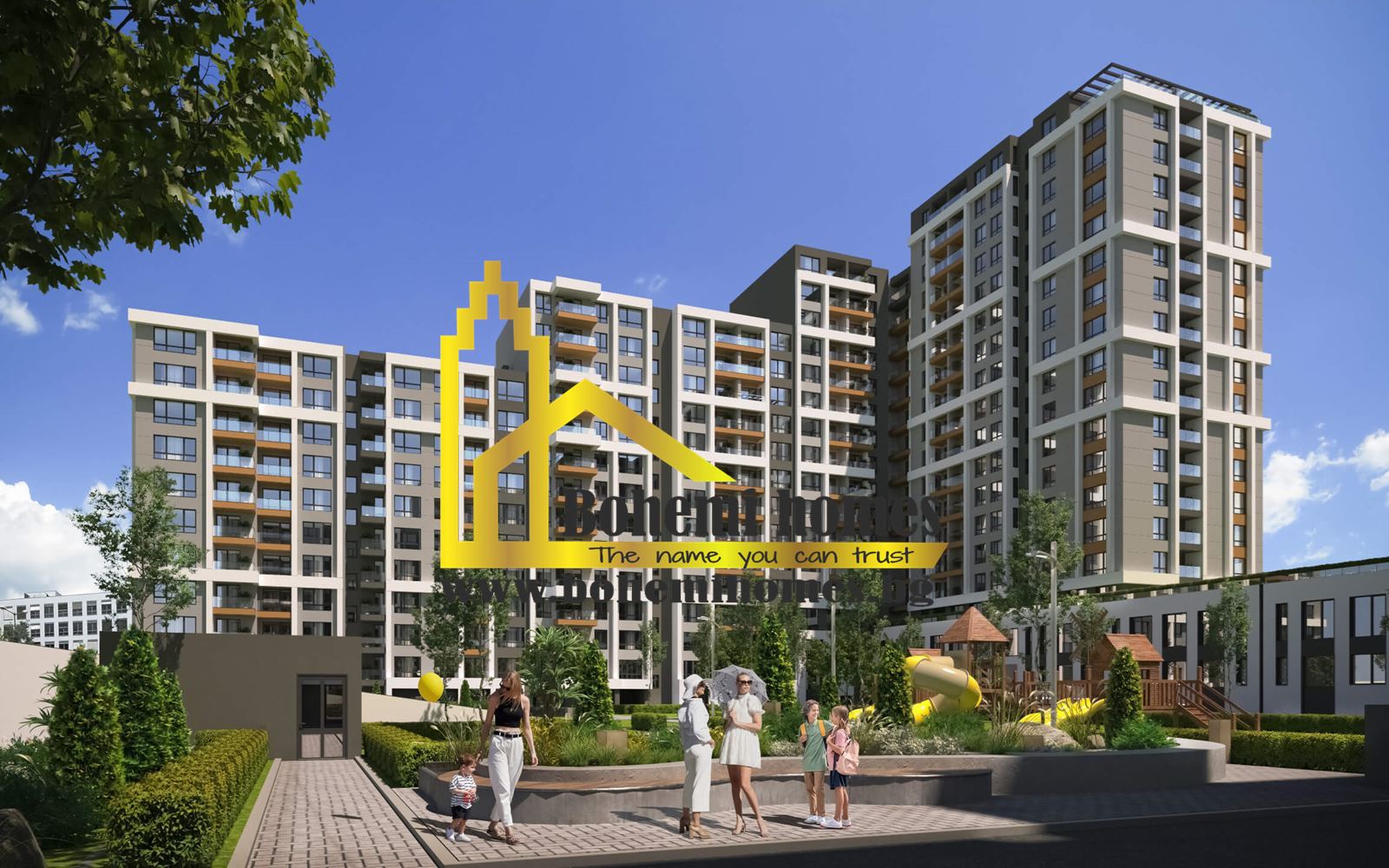 Тристаен Апартамент на зелено в Кършияка | Пловдив: АКТ 14 - 0