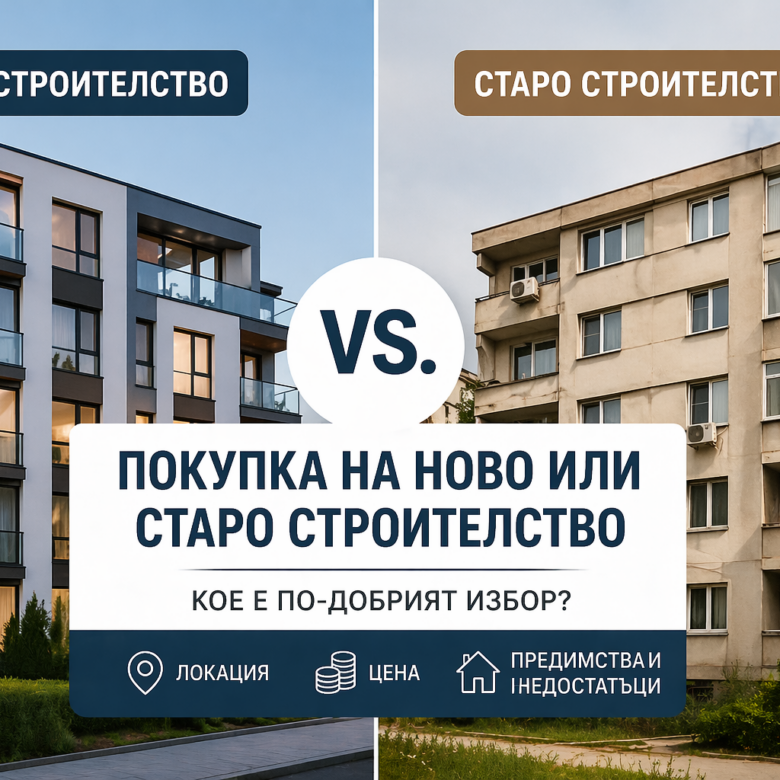 Покупка на ново или старо строителство – кое е по-добрият избор?