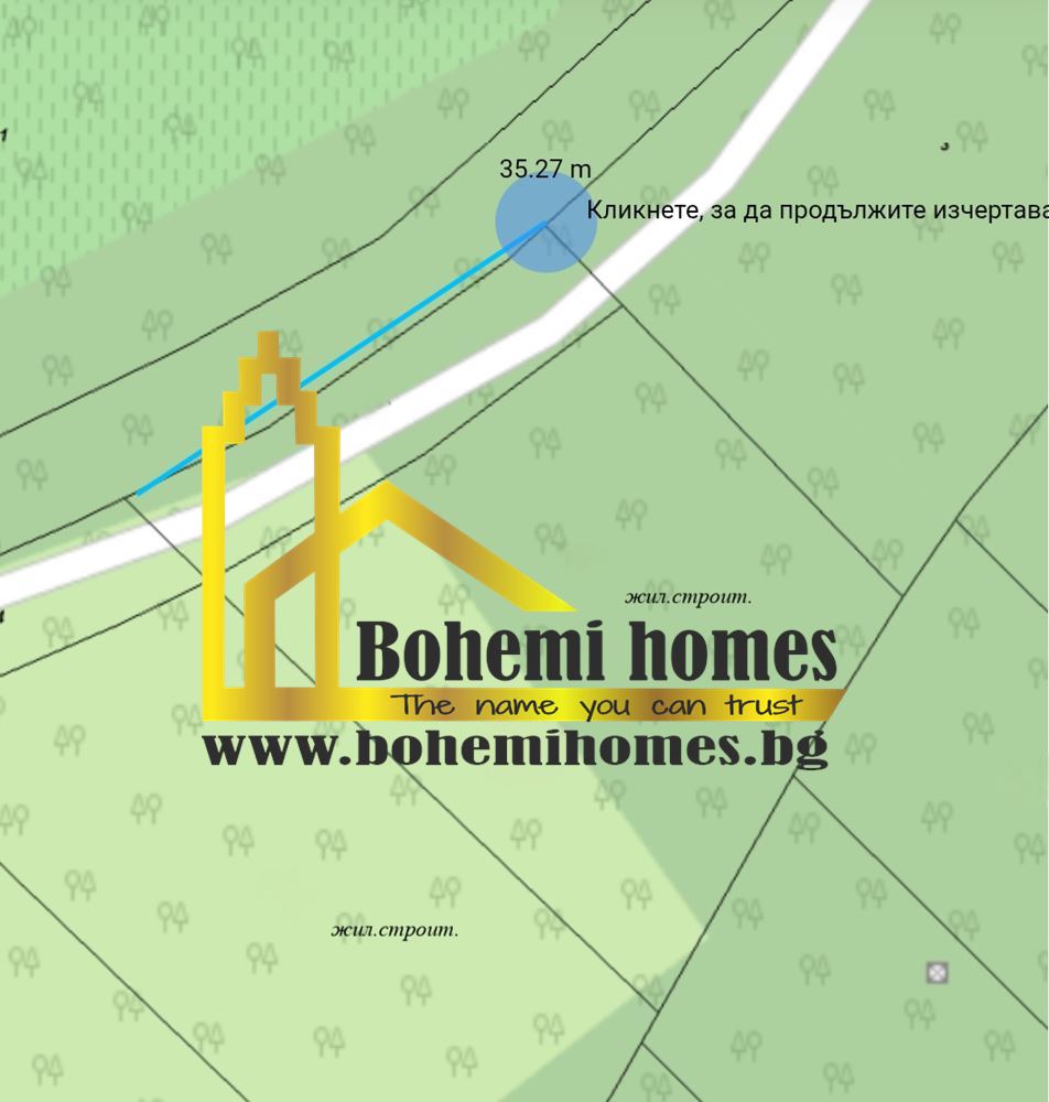 Продавам 1550 кв.м УПИ в с.Храбрино до Река и Гора на 10 километра от Пловдив - 0