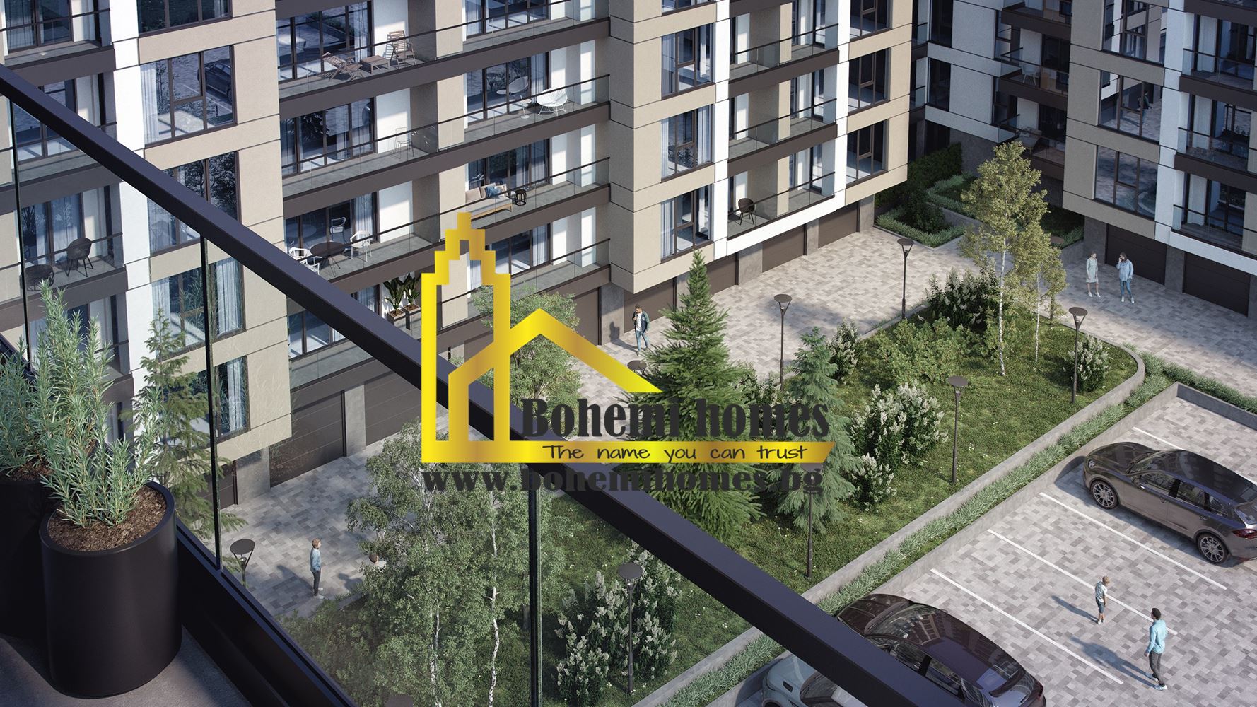 Продажба на Тристаен Апартамент на зелено в Модерен Комплекс кв.Христо Смирненски | Пловдив - 0