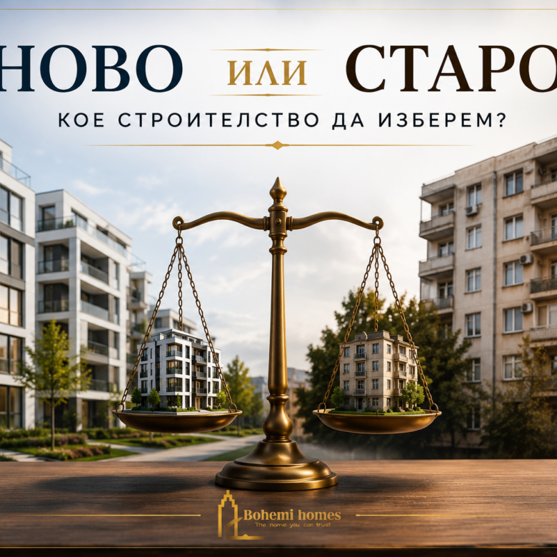 Сравнение: Покупка на ново строителство или старо строителство?